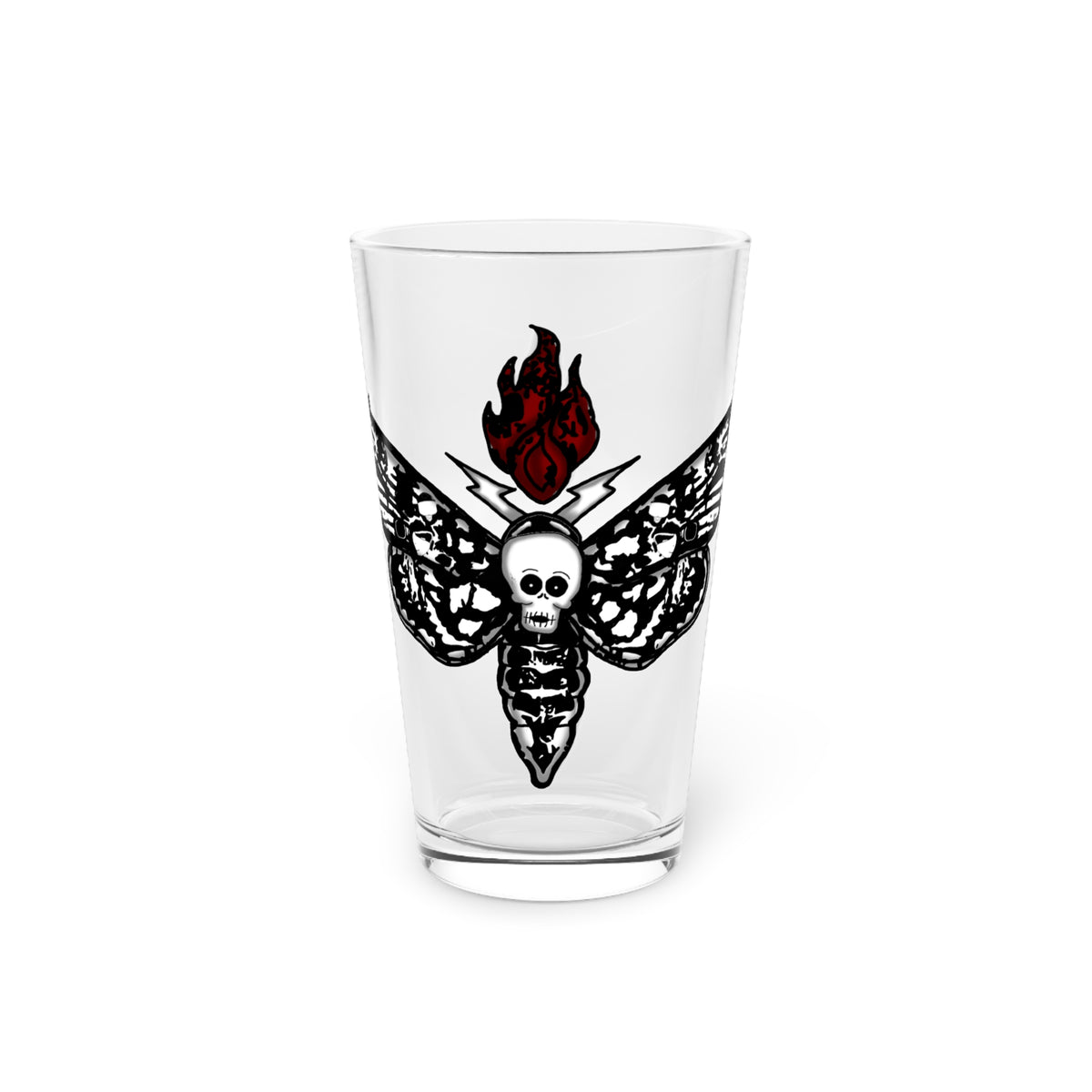 Bonezy Pint Glass, 16oz