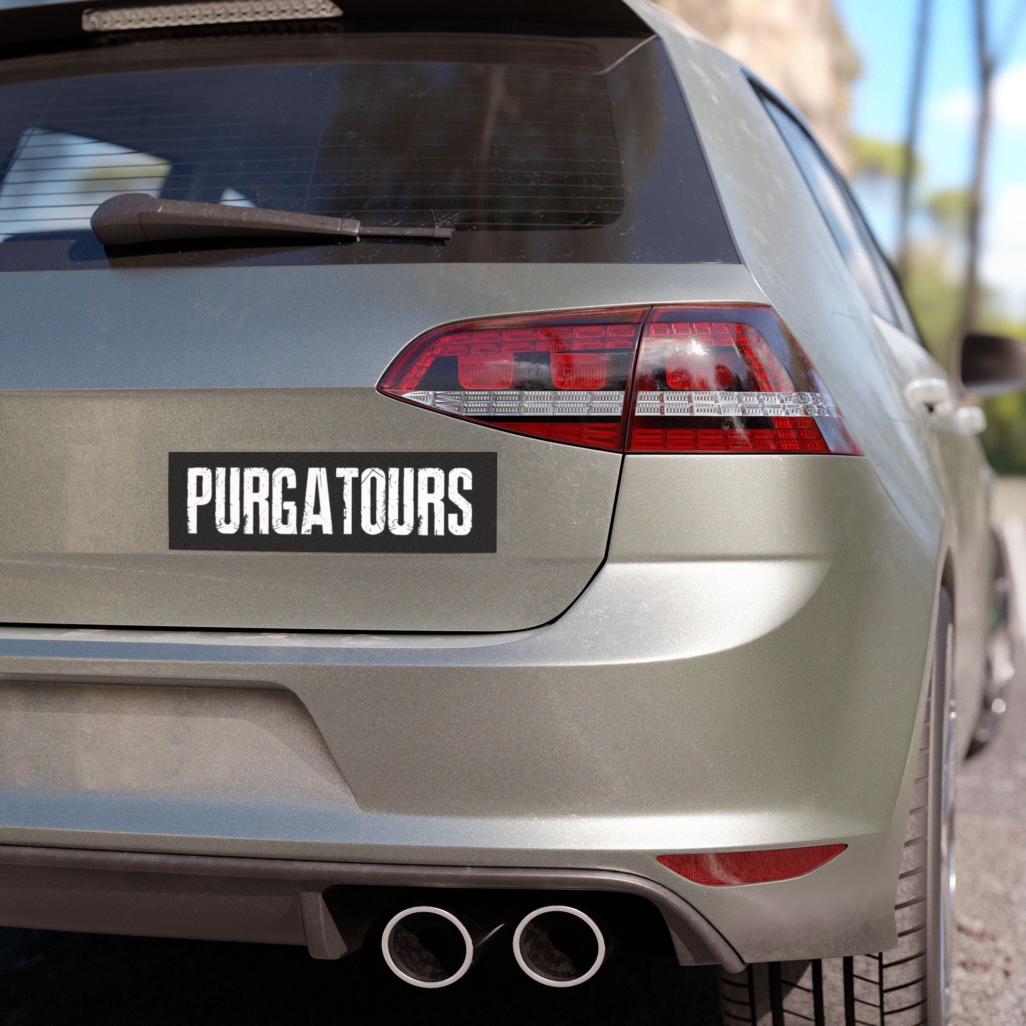 Purgatous Car Magnet